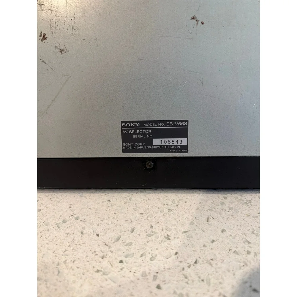 Used  SB-V66S SONY AV Line Selector Audio Video Changer from JAPAN